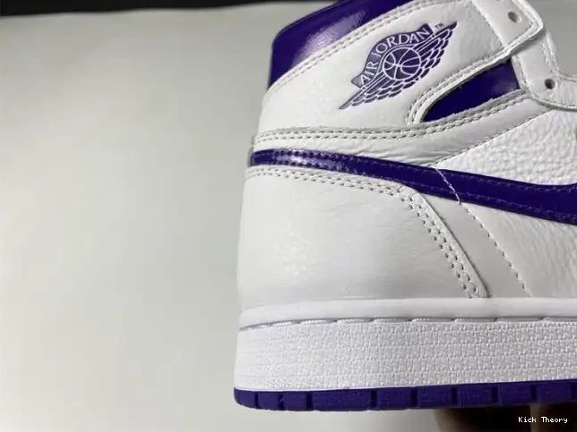 Kicktheory PURPLE AIR CD0461-151 COURT HIGH 1 JORDAN RETRO 0622